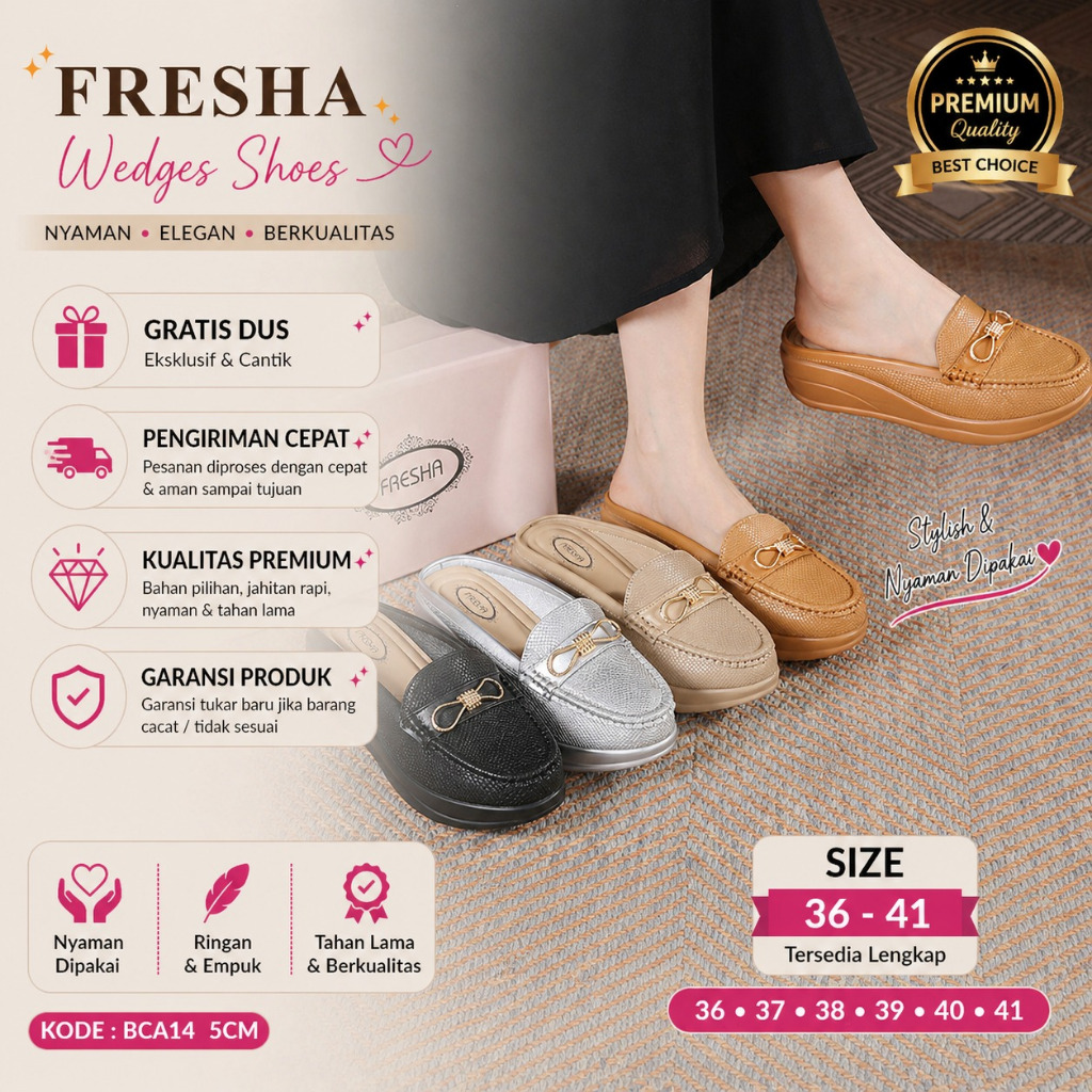 WEDGES SHOES FRESHA BCA14