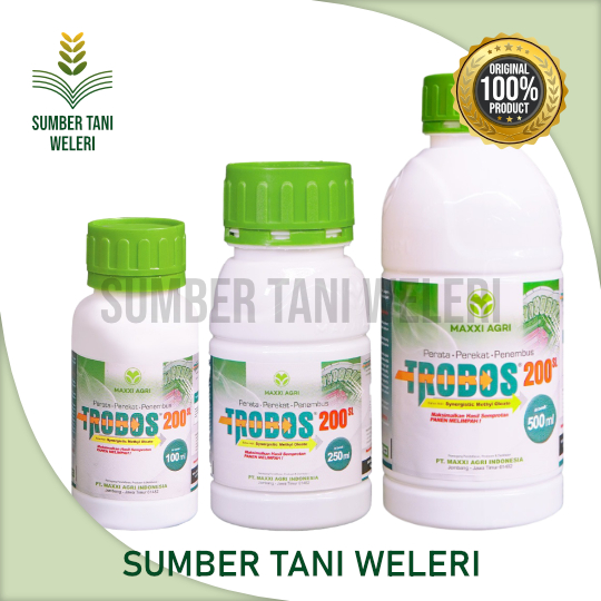 PEREKAT TROBOS 200 SL - PERATA, PEREKAT & PENEMBUS - 100 ML / 250 ML / 500 ML - MAXXI AGRI
