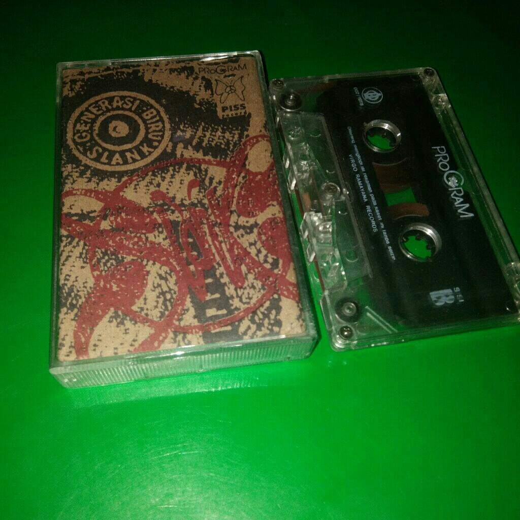 kaset pita Slank generasi biru