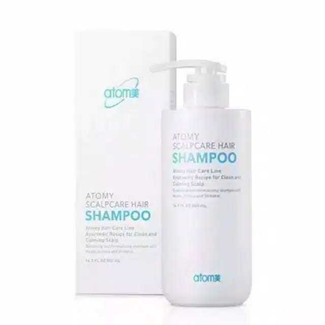 ATOMY SCALPCARE SHAMPO 500ML RAMBUT RONTOK,KETOMBE DAN RUSAK ORIGINAL