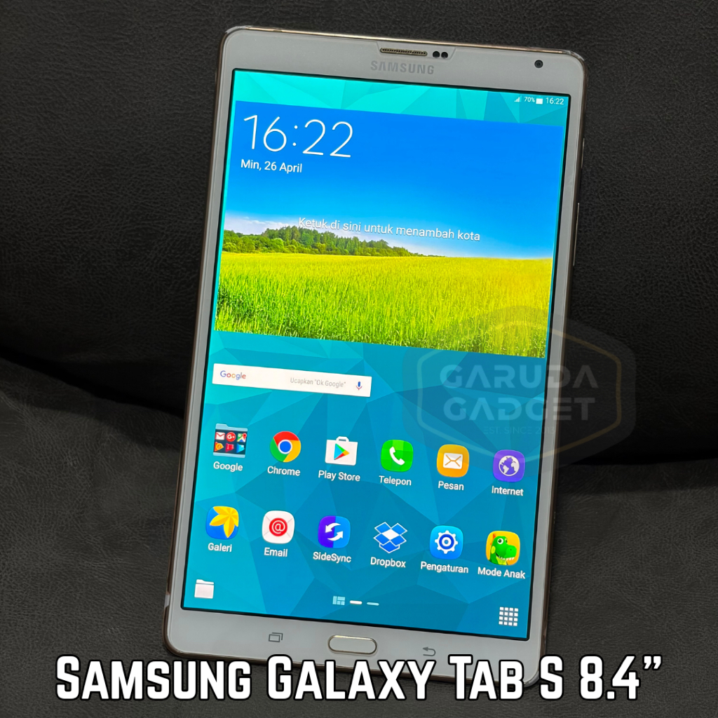 Second Samsung Galaxy Tab S 8.4 inch Kolektor Gadget Koleksi Android Tablet Original