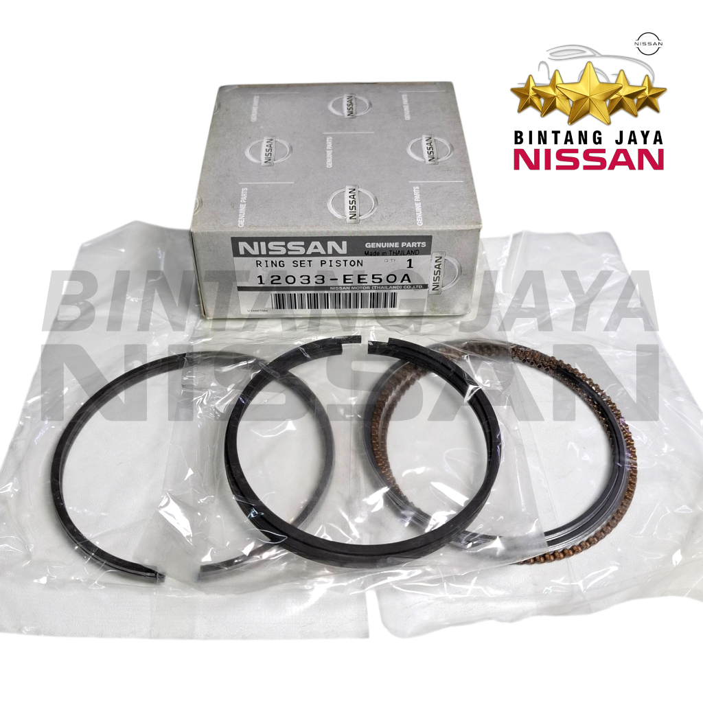 Ring Piston Seher Grand Livina XGear 1500cc Evalia Latio Juke Almera Original Nissan