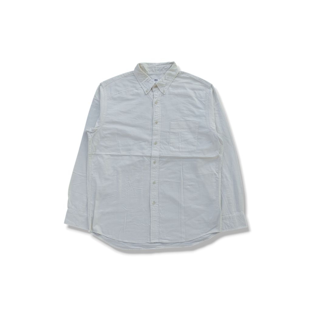 [Size L] Flanel Polos UNIQLO - Original