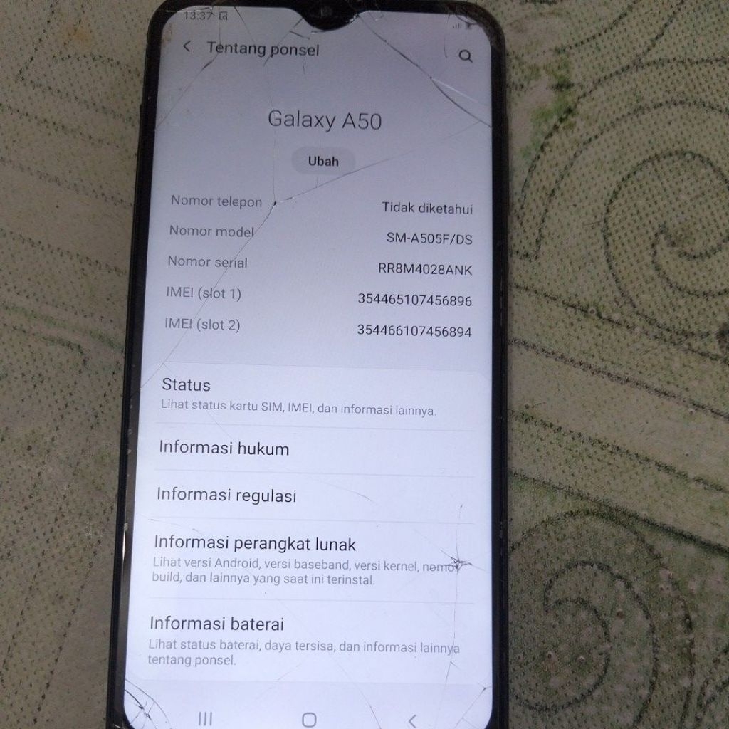 Jual Mesin Samsung a50 6/128