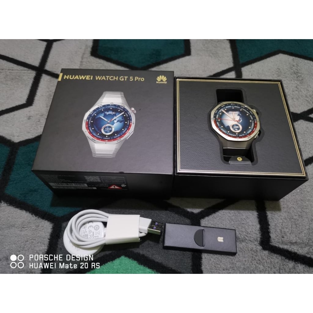 Huawei Watch GT 5 Pro Titanium Garansi Resmi 2027