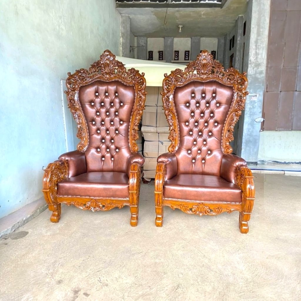 Kursi Sofa Raja Jati Ukir