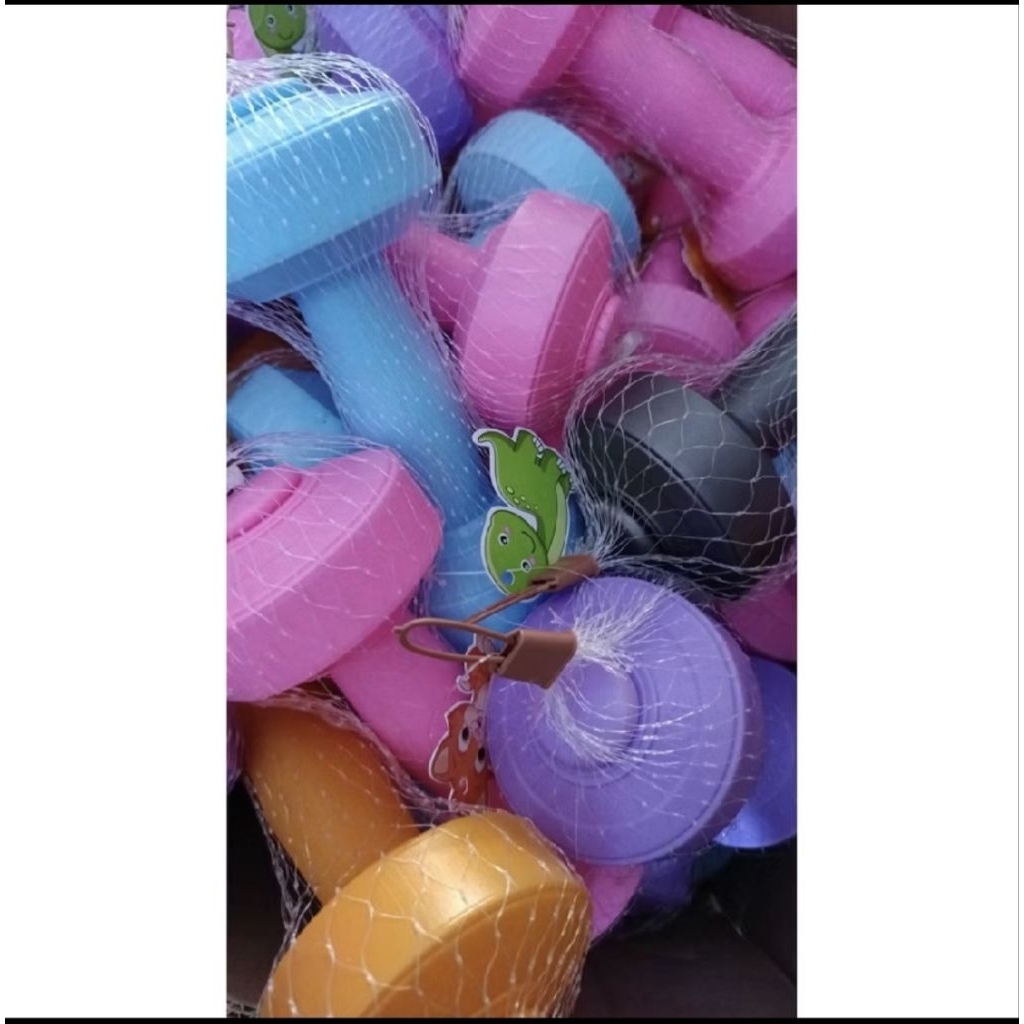 Barbel Kosong Ringan Tinggal Isi Pasir/Semen-Barbel Kosongan Dummbel Kosongan 1kg--3kg
