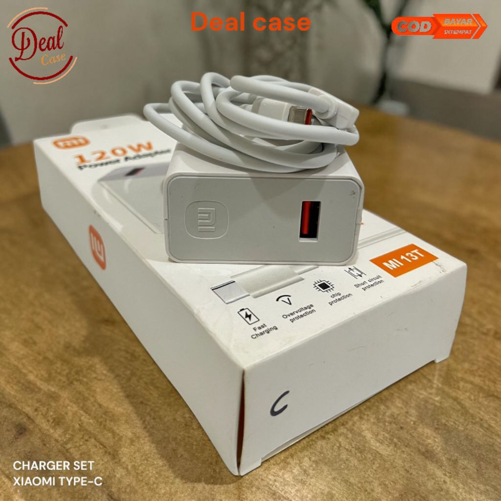 CHARGER SET XIAOMI 120W TYPE-C / 61022