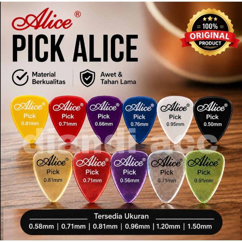 Pick Gitar Alice
