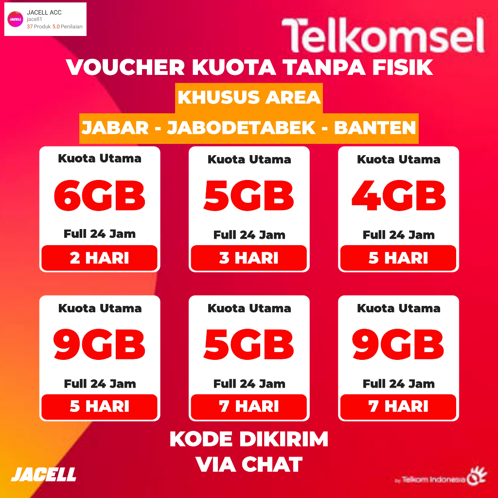 PAKET DATA KUOTA TELKOMSEL HARIAN