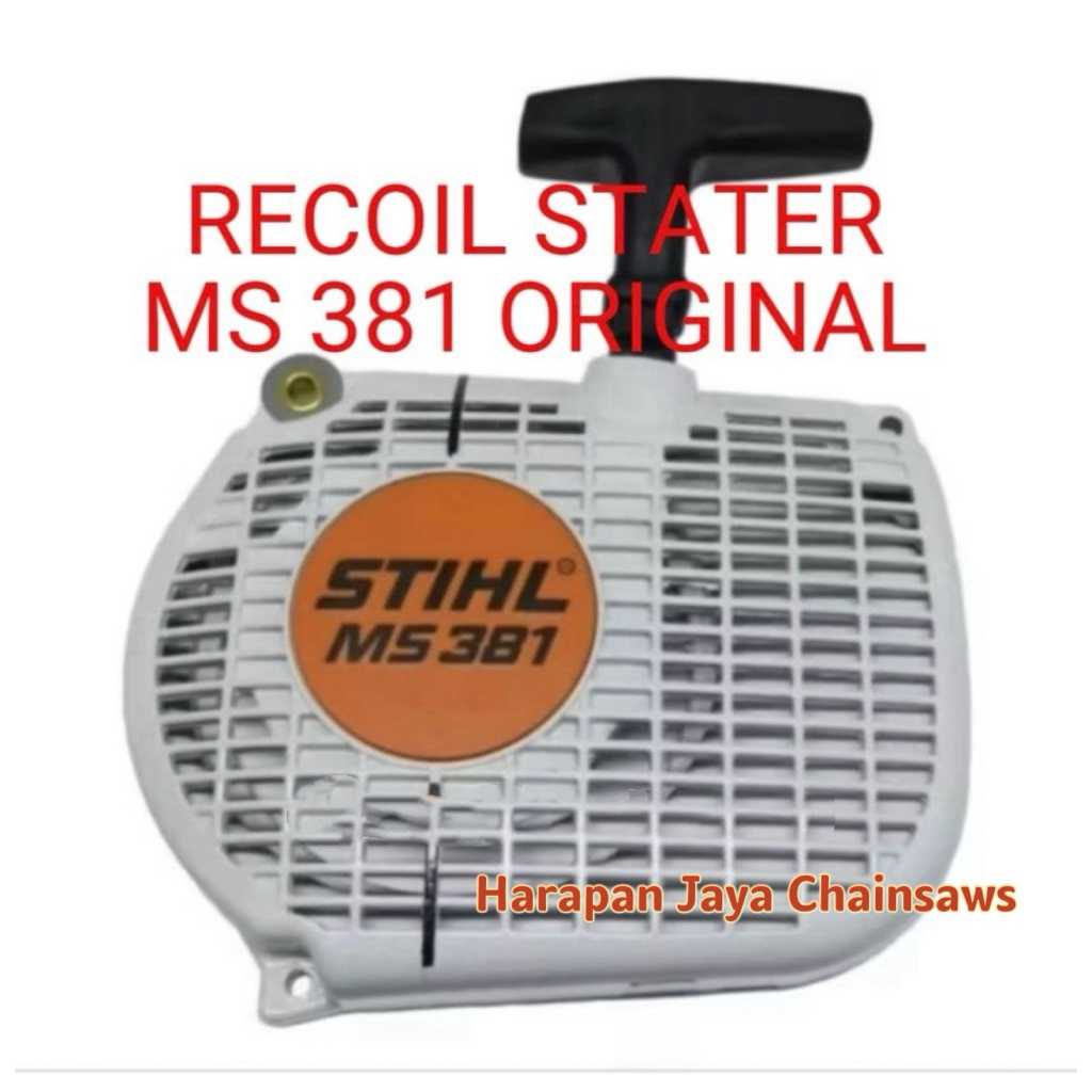 Recoil Stater Mesin Chainsaw STIHL MS 381 Original. Tariakan Stater/ Engkol Mesin Chainsaw Stihl MS 