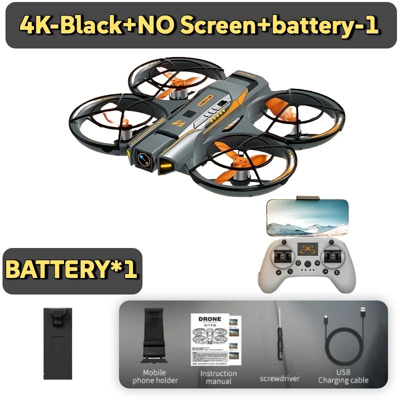 A21 Drone Cerdas KBDF Profesional 8K dengan Dua Kamera HD - Kontrol Jarak Jauh 200 Meter, GPS, Lepas