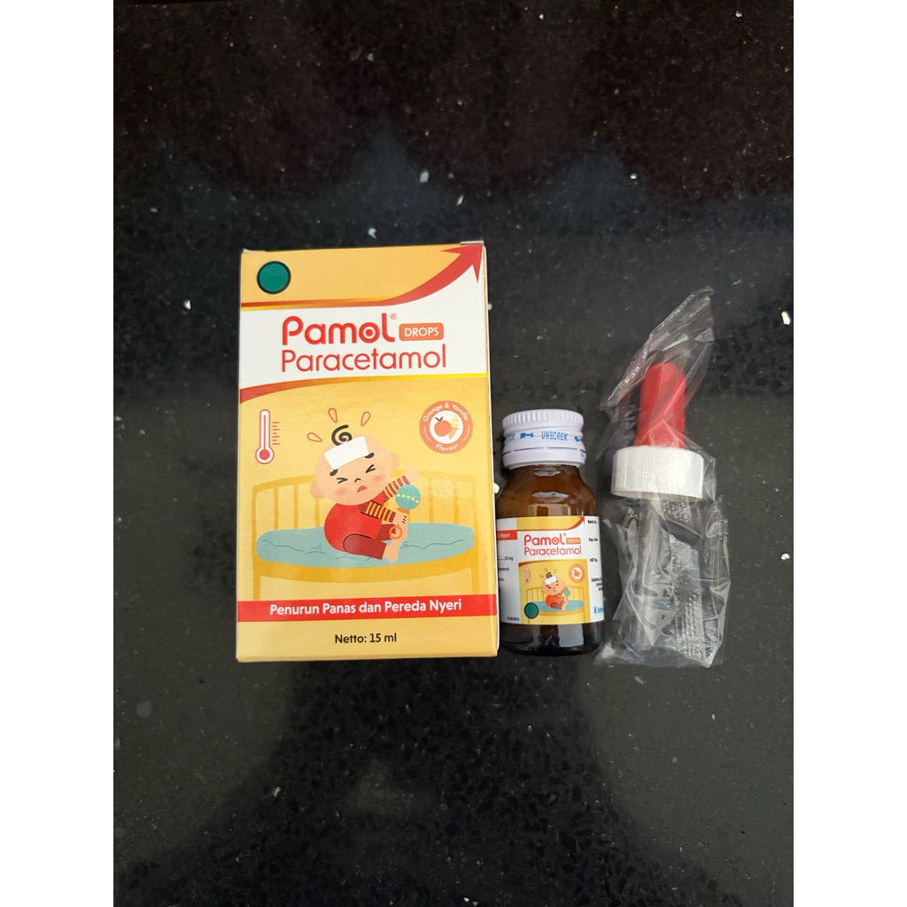 Pamol Paracetamol Drop 15ml Untuk Bayi