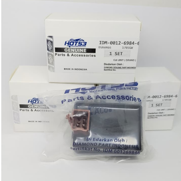 1 PC. // CDI UNIT MOTOR GRAND SUPRA REVO LEGENDA ASTREA