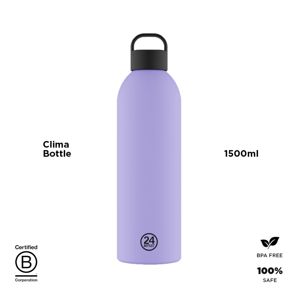 24Bottles Clima Bottle, 1500ml - Erica