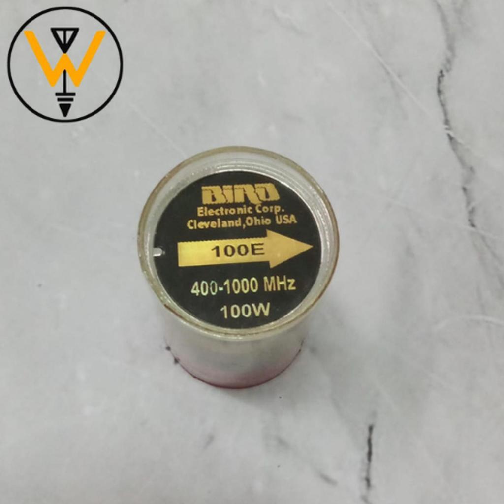 BIRD 100E-400 ELEMENT 100W 400-800MHZ THRULINE ELEMENT WATTMETER BIRD