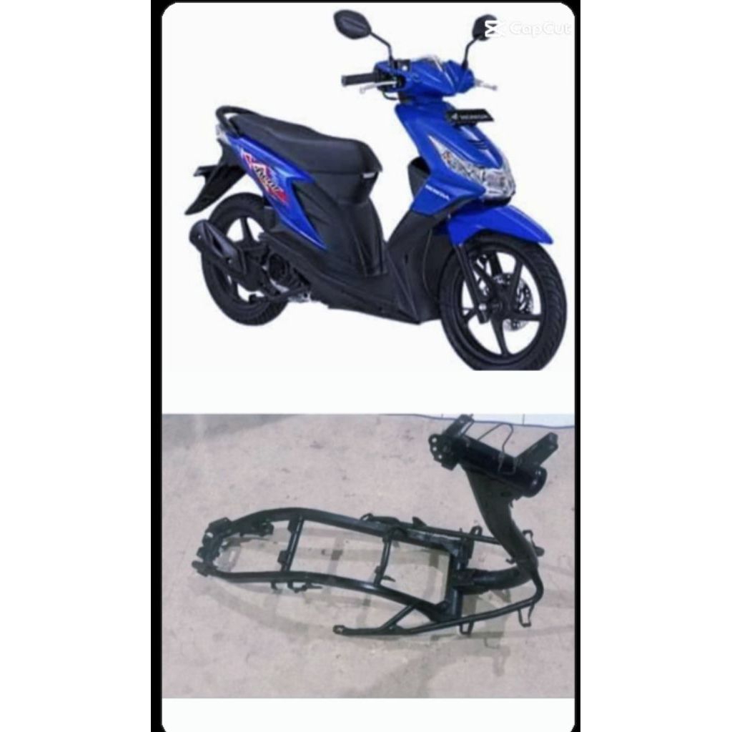 rangka.honda.beat.karbu.copotan.asli