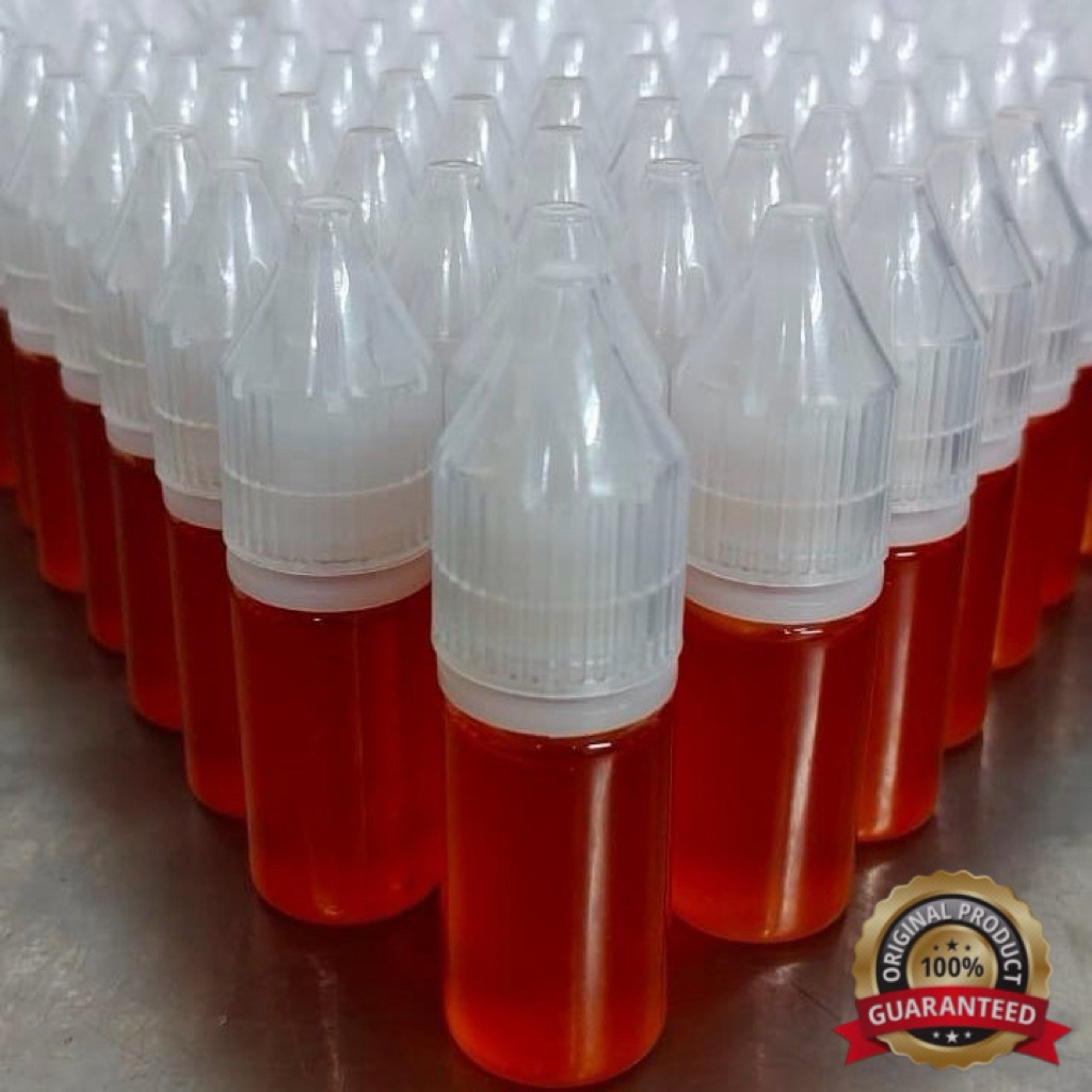 minyak sawit merah original hingga 100ml / Red Palm Oil / Virgin red palm oil umpan mancing suplemen