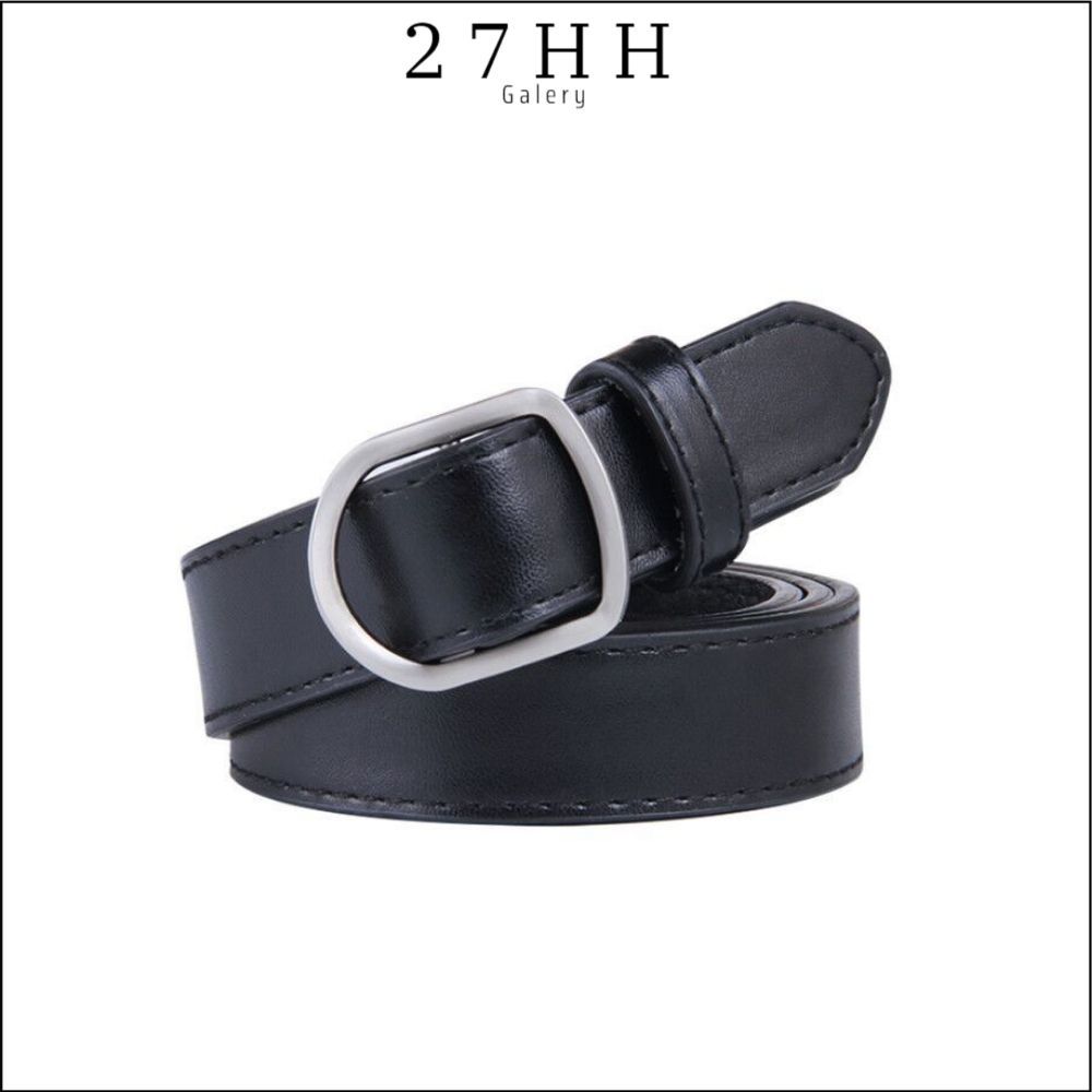 27HH IKAT PINGGANG WANITA D-RING BUCKLE RETRO SABUK PINGGANG KECIL CASUAL FASHION KOREA BELT MINIMAL
