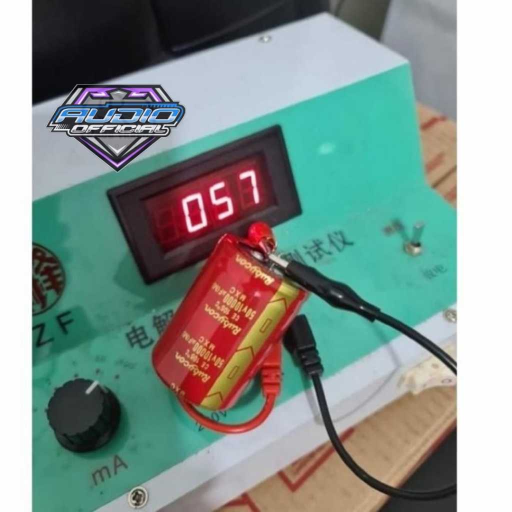 Elco RubyconHitam 50v 10000uf / Elko Original USR 50V isi full