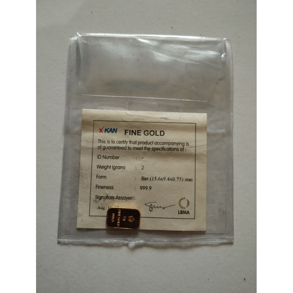 LM ANTAM 2 GRAM 24K