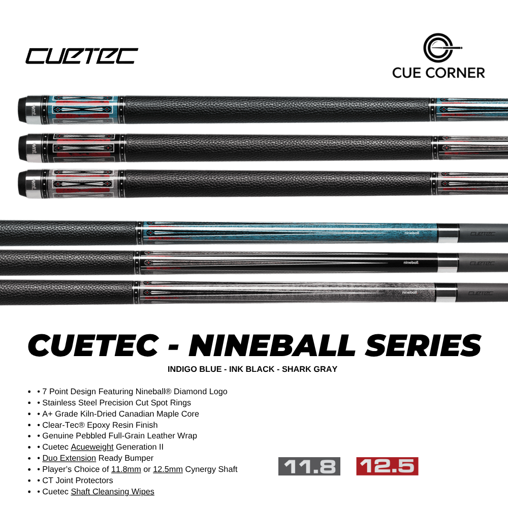 Cuetec Nineball Series - Billiard Play Cue