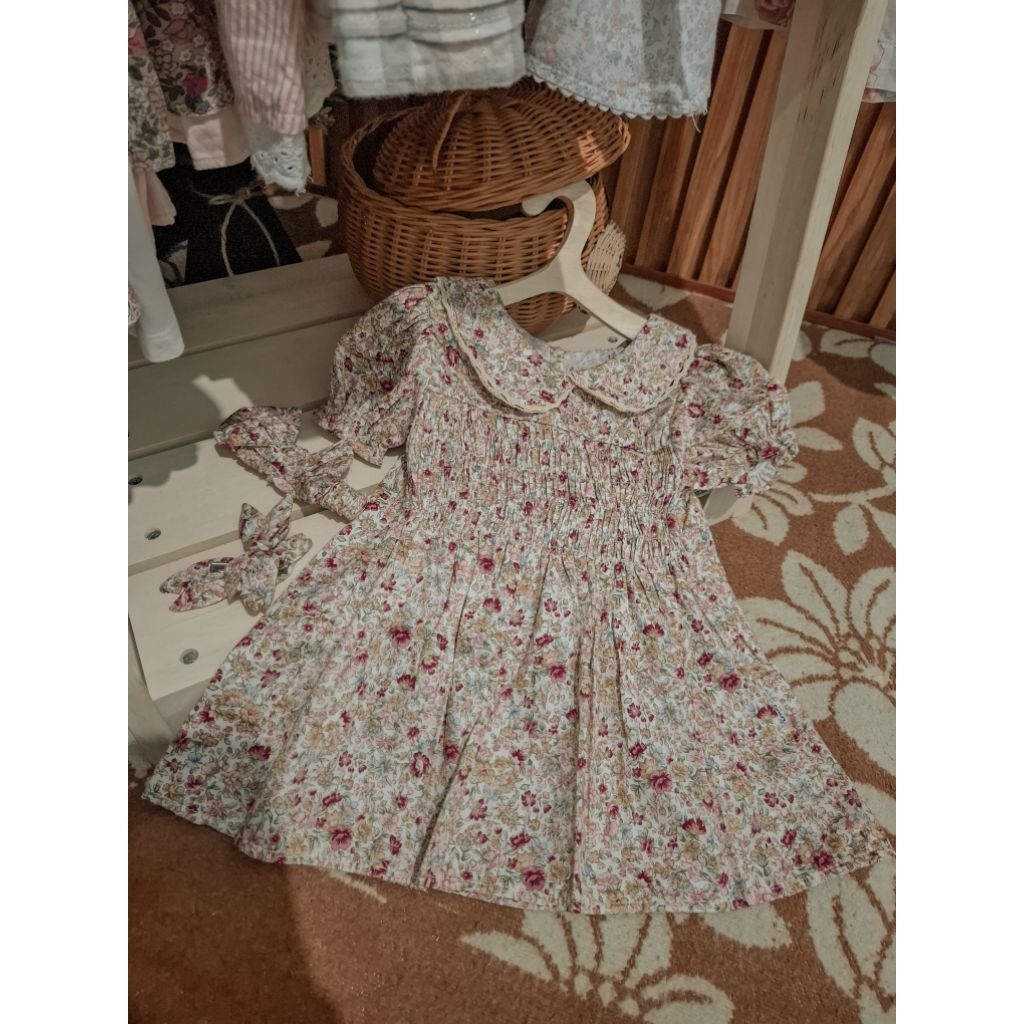 smocked dress