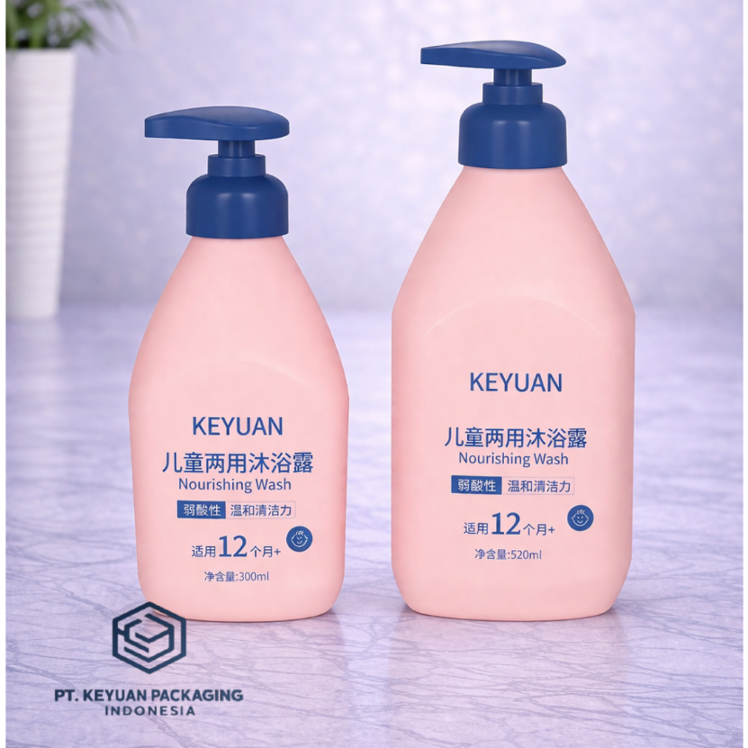 KEYUAN - Botol Pump Soap Shower Gel / Botol Pump Shampoo / Botol Pump Sabun Mandi Bayi