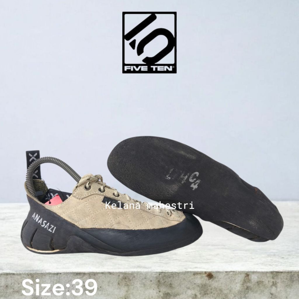 sepatu olahraga panjat FiveTen Anasazi hueco tali climbing Shoes ll size 39 sepatu panjat five ten