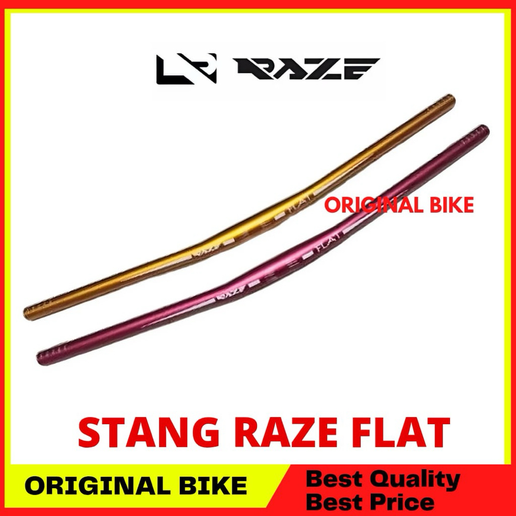 Handlebar Stang Sepeda MTB Raze Flat 740mm