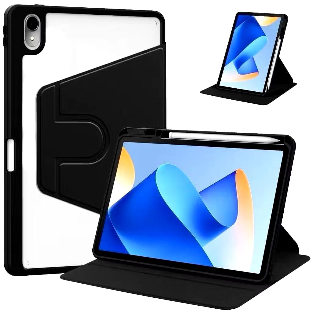 Case Rotary IPAD A16/IPAD 10/IPAD 11 Casing Flip Cover Transparan 11 inci
