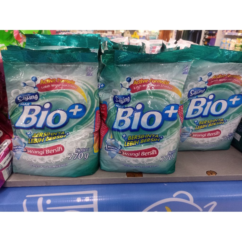 detergen sayang bio + max 770gr