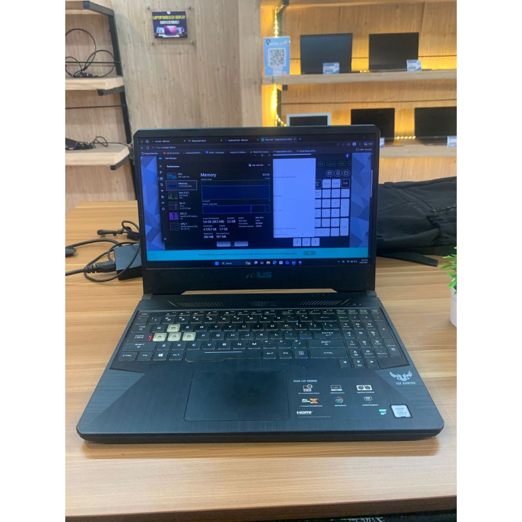ASUS TUF GAMING i5 gen 9