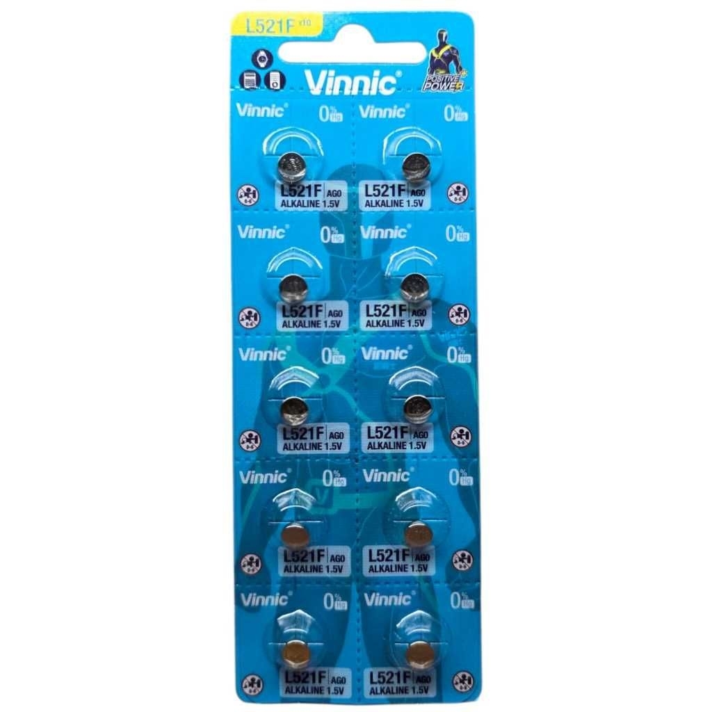 Baterai Jam Tangan Vinnic 521 , Battery Jam Vinnic L521F Harga Per 1 Lembar