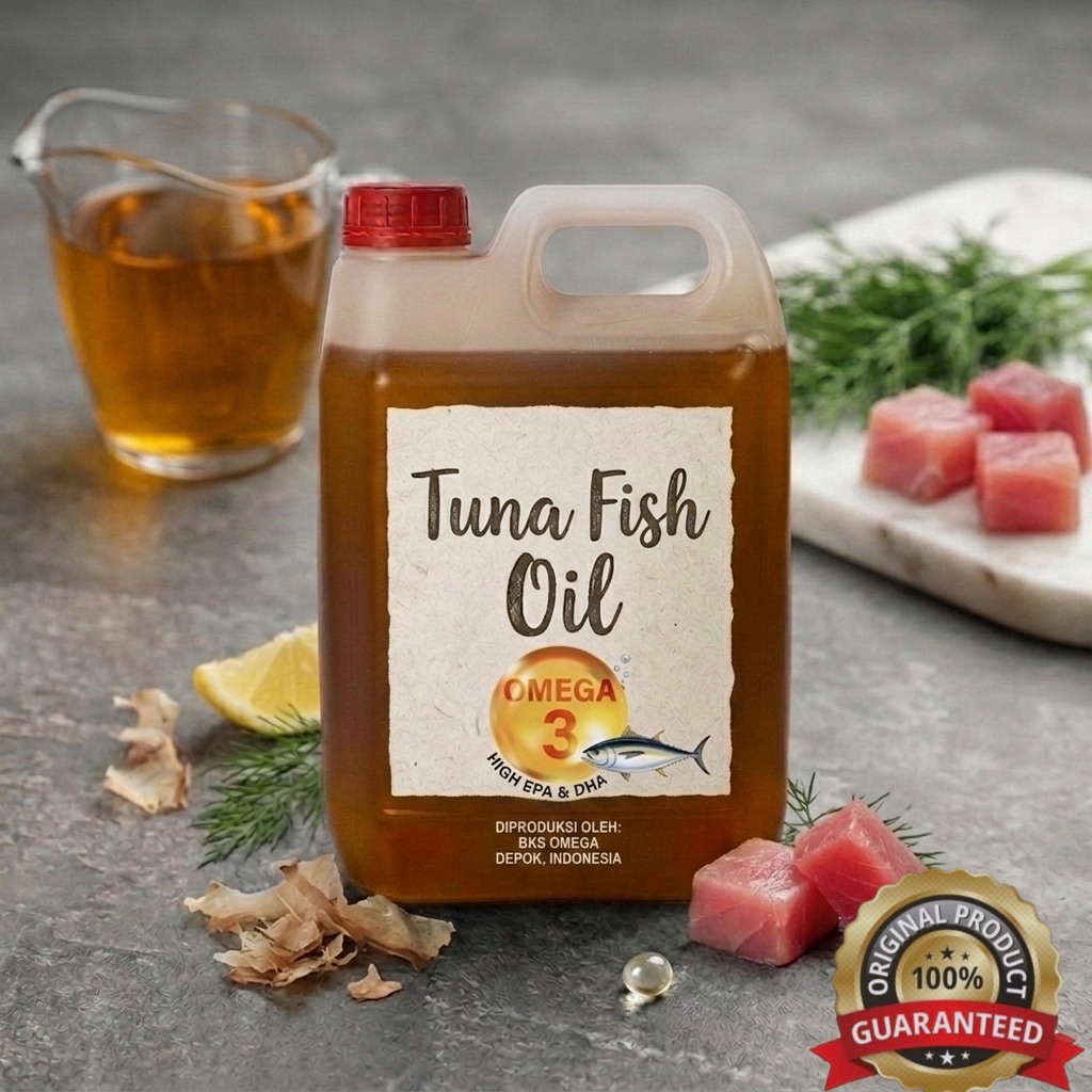 minyak tuna sirip biru blue fin 5 LITER Tuna fish oil penguat aroma ikan tuna umpan mancing anabul b