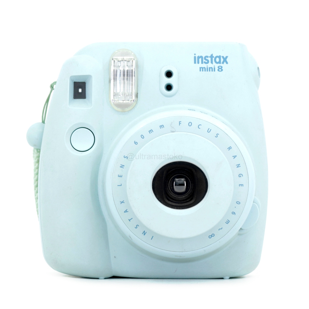 Kamera Film Instan - FUJiFILM instax mini 8 (Biru) - Foto Polaroid Langsung Jadi