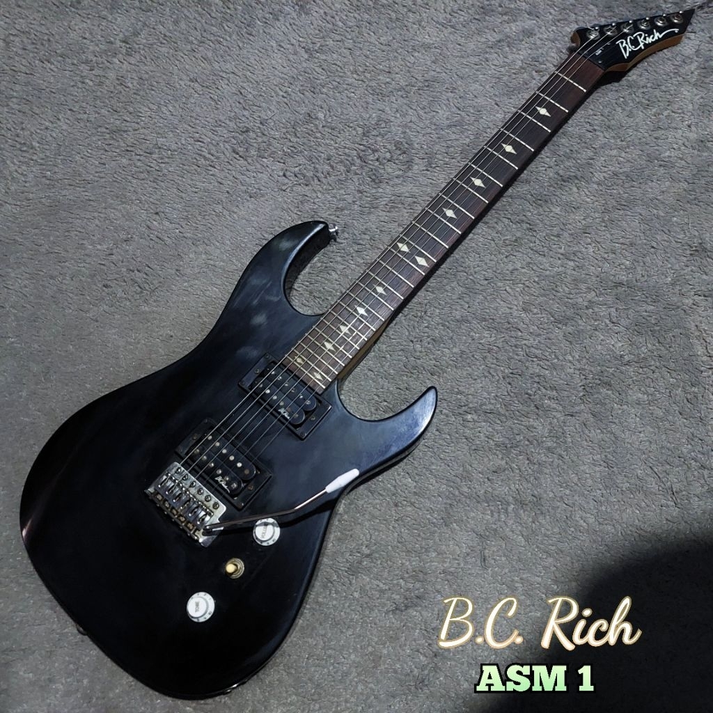 gitar elektrik BC Rich superstrat humbucker gitar bekas gitar second