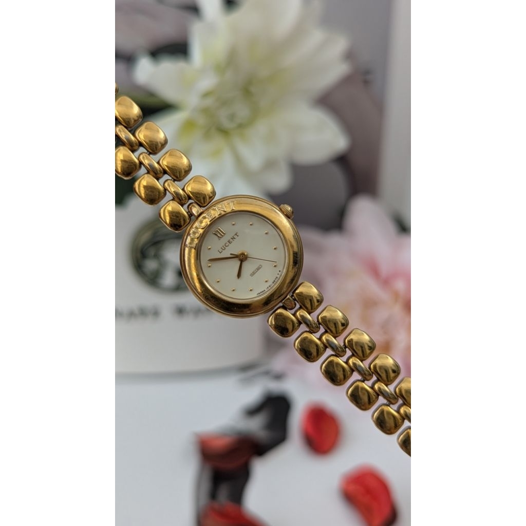 Seiko Lucent Gold Tone