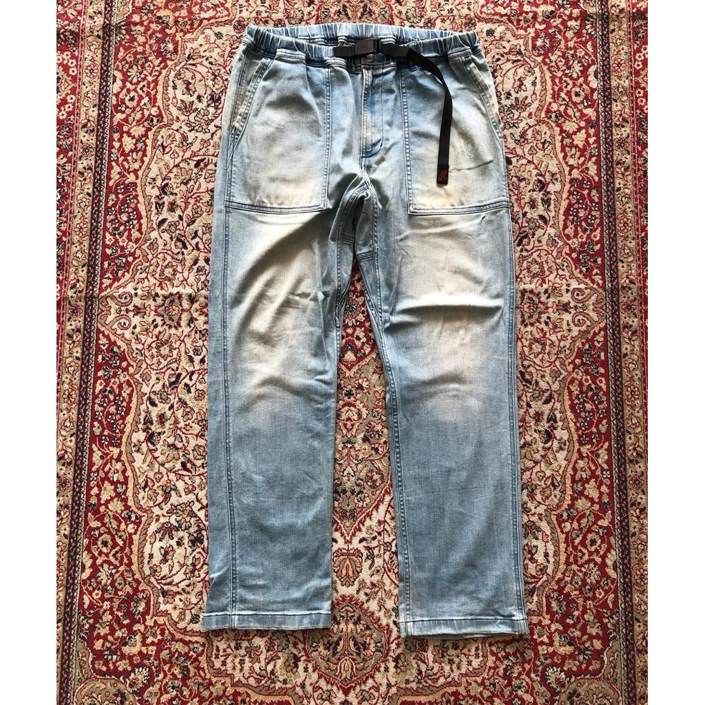 Celana Gramicci USA fatigue washed denim pants