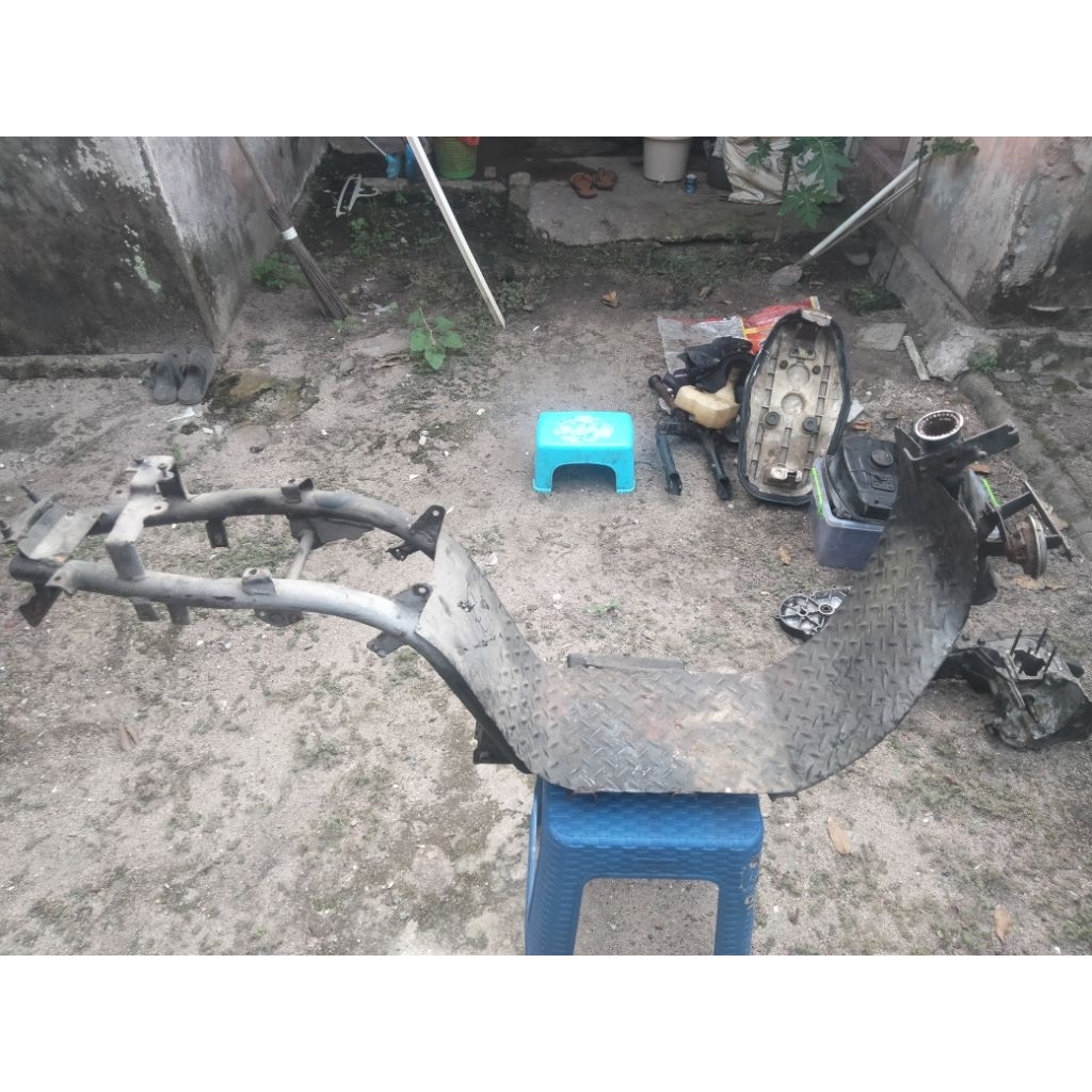 rangka qingqi babymatic 50cc sundiro