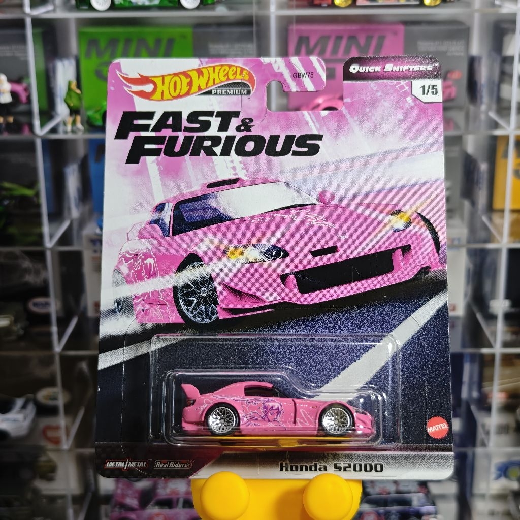 HOTWHEELS HOT WHEELS HONDA S2000 QUICK SHIFTERS SUKI PINK SEALED