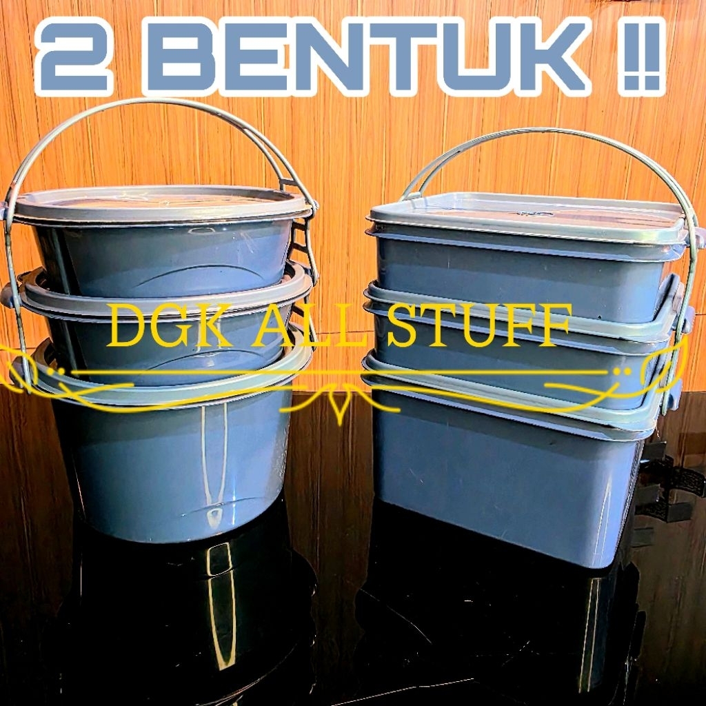 Rantang Tempat Kotak Makan Bekal Bontot Katering Catering Prasmanan Hajatan Piknik Syukuran Berkat S