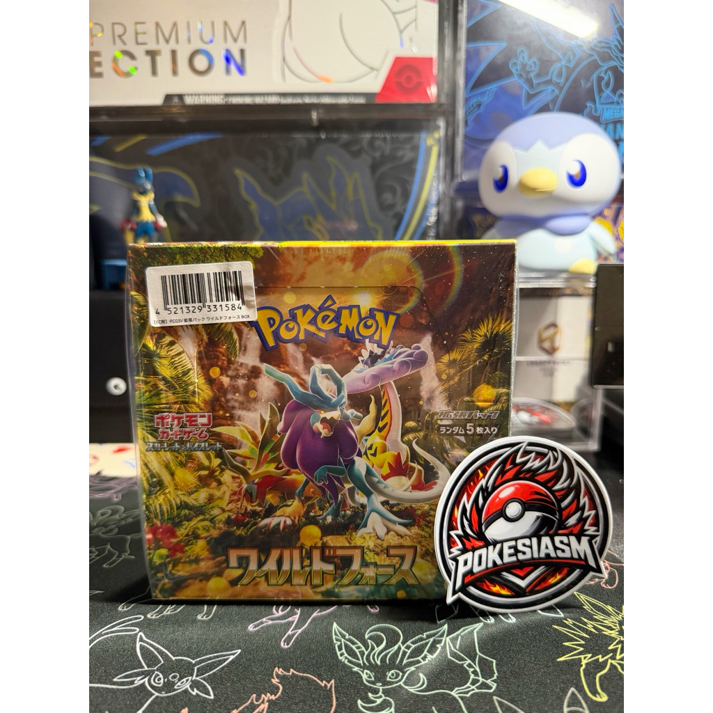 BOOSTER BOX POKEMON WILD FORCE JPN