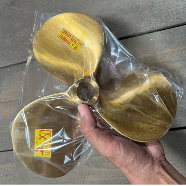 kipas kapal / perahu nelayan tipe L250 bahan kuningan asli merk KSM