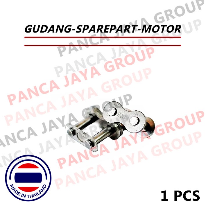 SAMBUNGAN RANTAI RODA MOTOR 428L 428 428 H 428H HITAM 428-428H TAMBAHAN MATA RANTAI RODA MOTOR BENEL