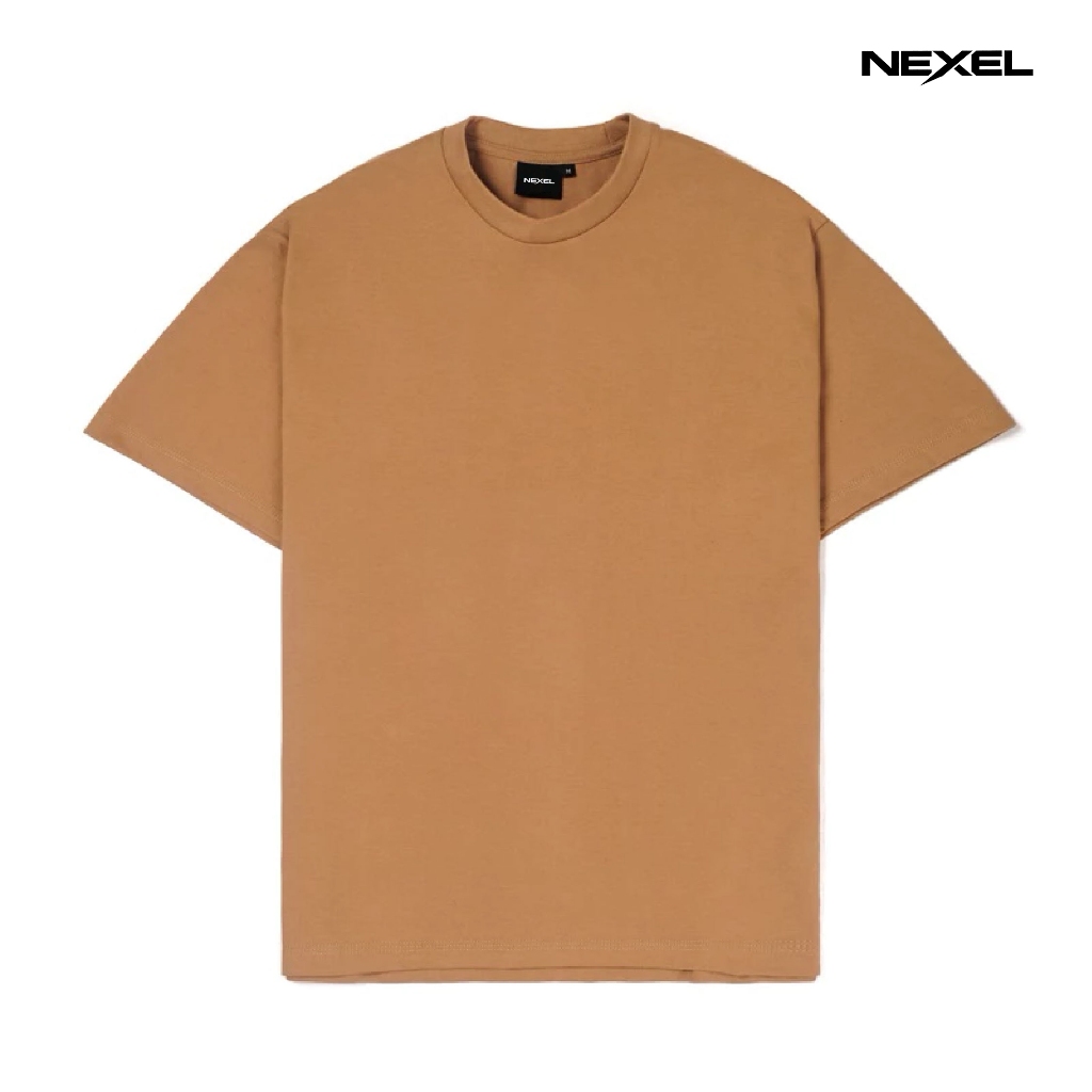 NEXEL - Tshirt - Kaos Lengan Pendek Kaos - Almond Brown