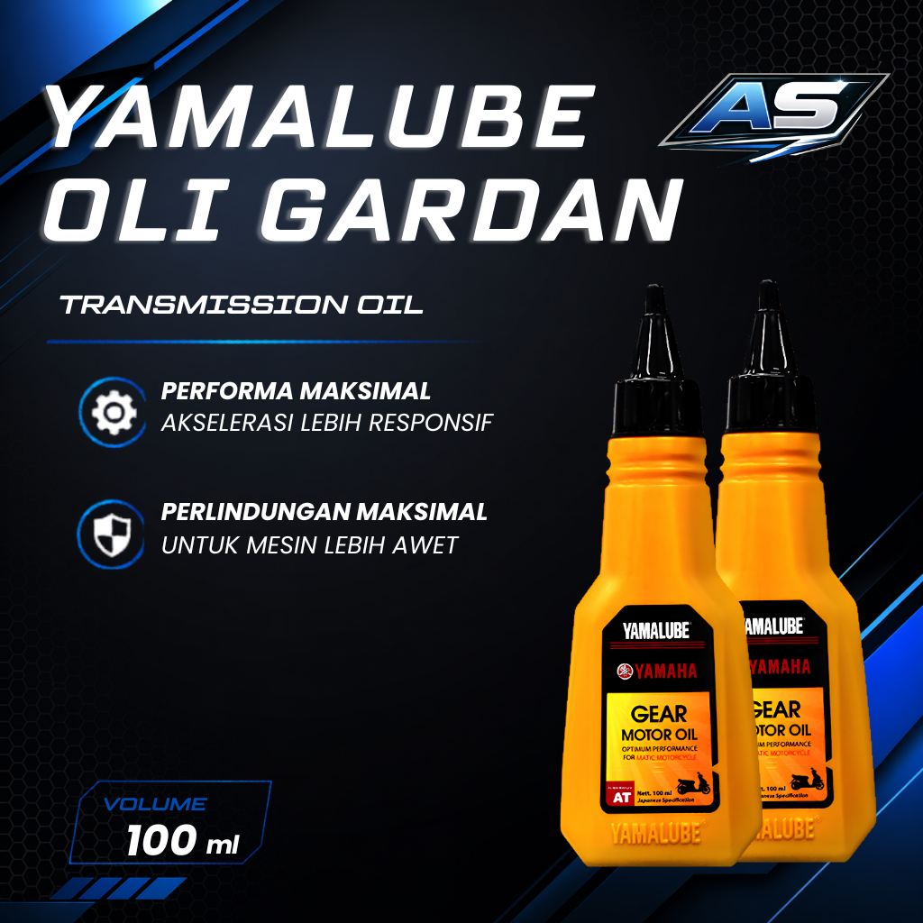 PAKET 2 BOTOL Oli Gardan Yamalube 100ml Original | Oli Gardan Motor Matic Yamaha Mio Fino Filano Faz