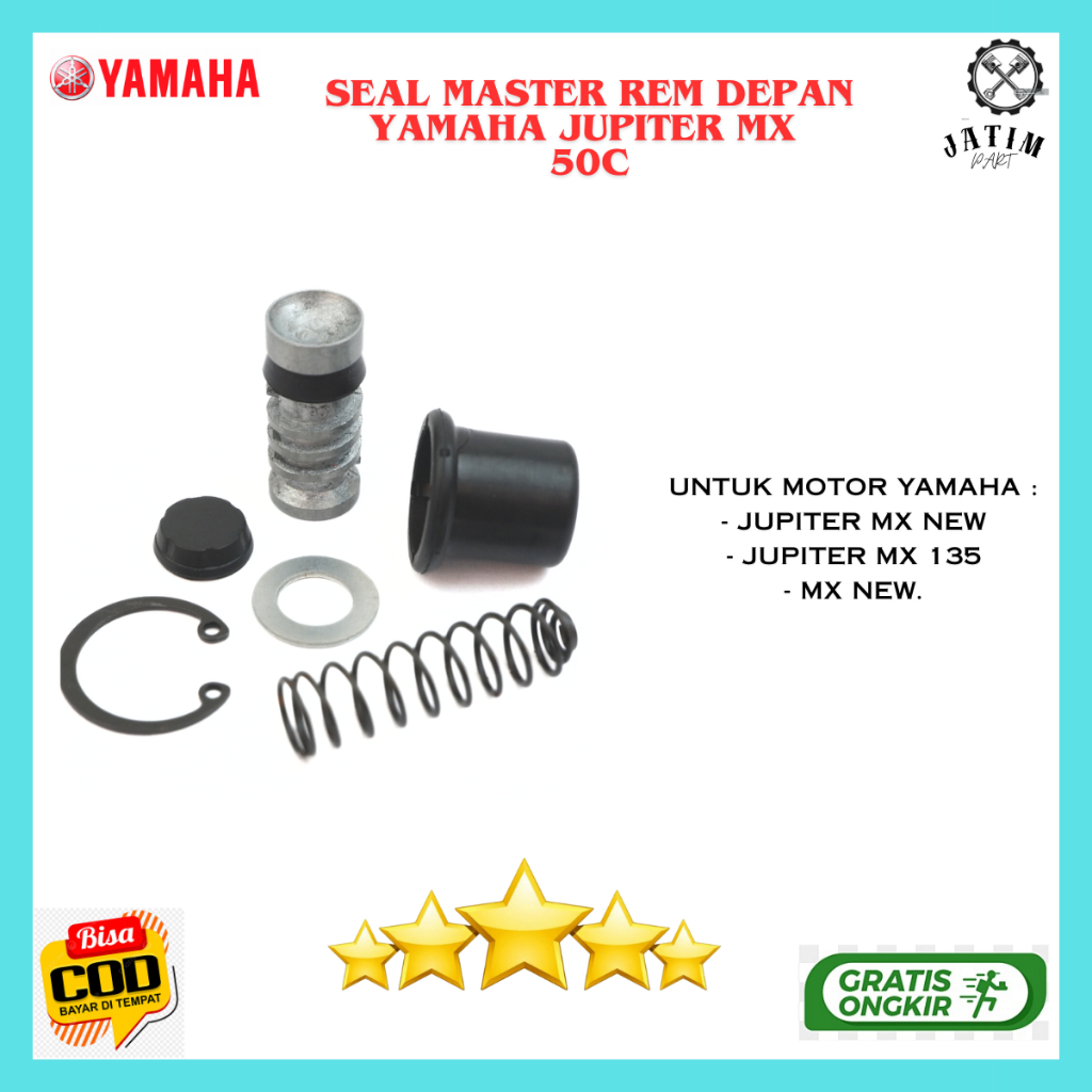 Master Rem Jupiter Mx New Ori / Seal Master rem Depan Yamaha Jupiter Mx 135 Asli Bawaan Motor - 50C