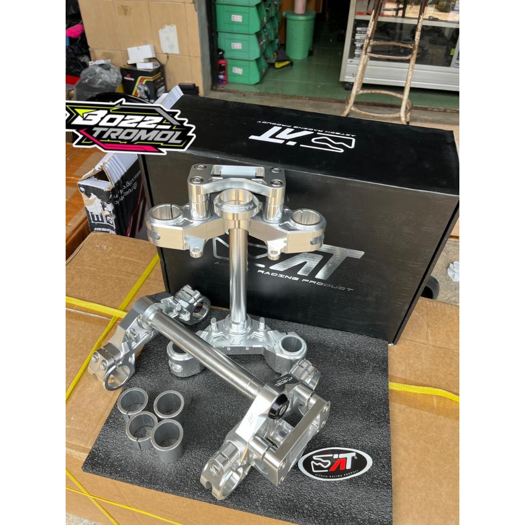 T SEGITIGA ATAS BAWAH RX KING CNC SILVER BY AITECH T SEGITIGA ATAS BAWAH CNC RX KING BY AITECH RACIN