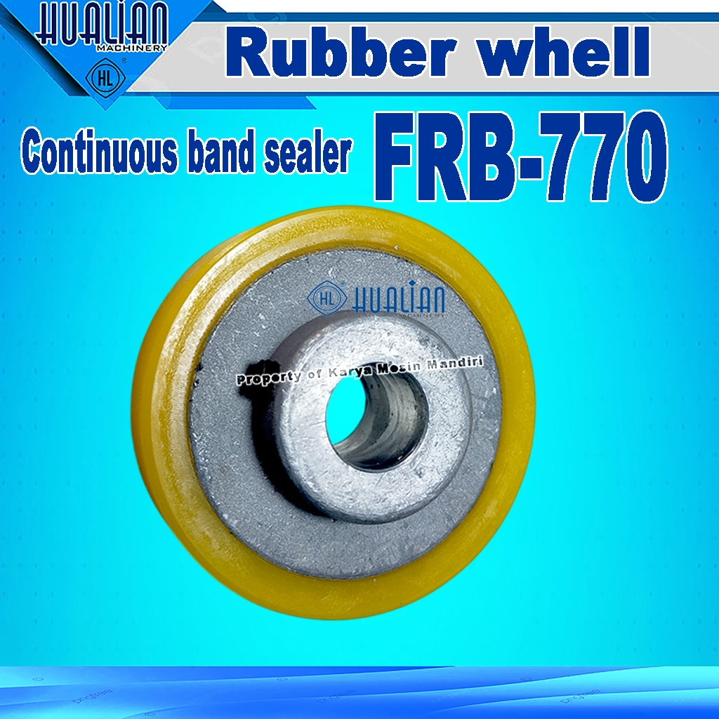 Rubber Silicone Wheel Continuous Band Sealer FRB-770I / FRB-770II / FRB-770III Hualian
